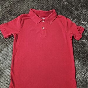 OshKosh B'gosh Red Short Sleeve Polo